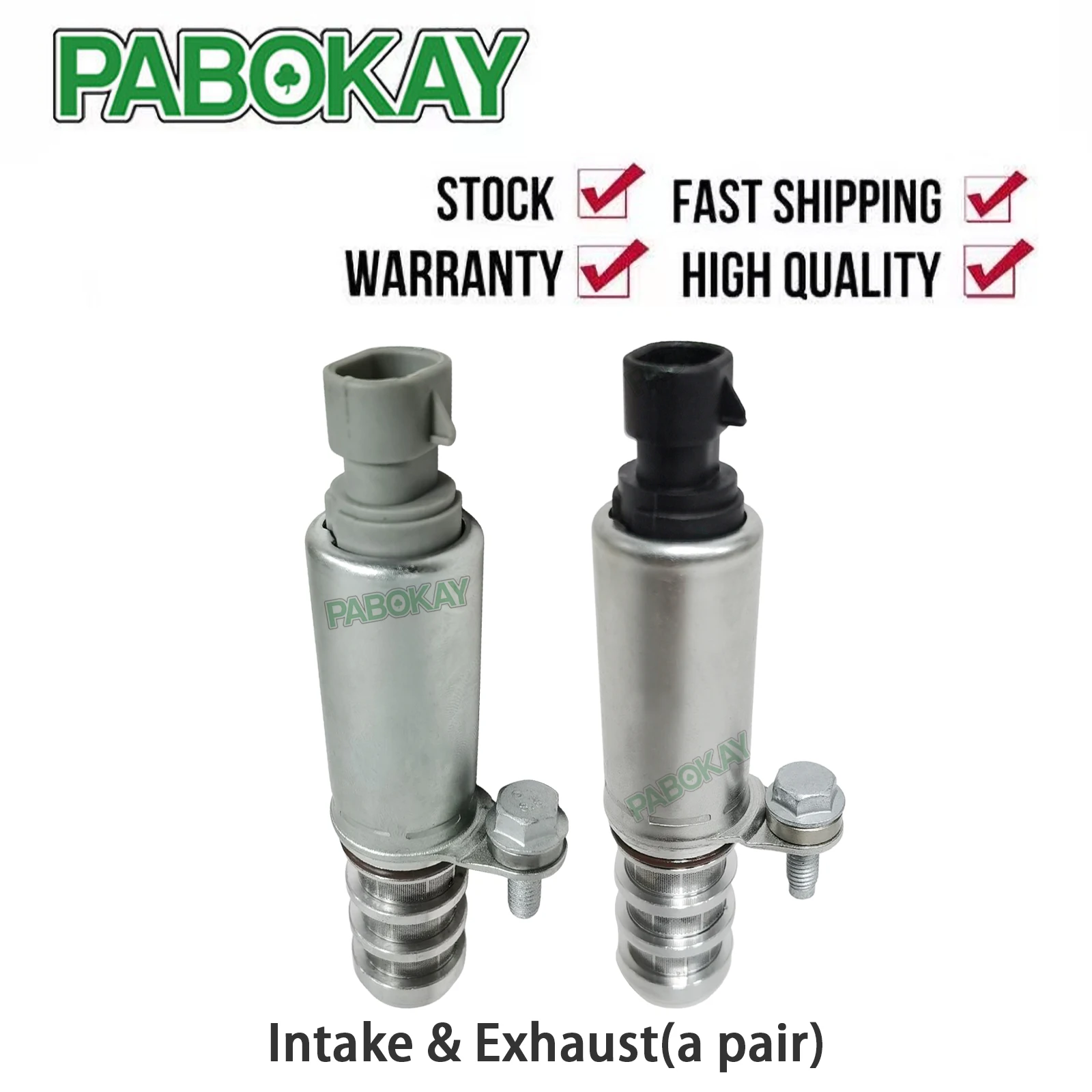 

2x Intake & Exhaust Camshaft Position Actuator Solenoid Valve For Chevy /GM /Buick 12655420 1265542 12628347 12578517 12646783