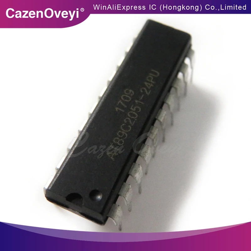 10 шт. флэш-карта памяти AT89C2051-24PI AT89C2051 DIP-20