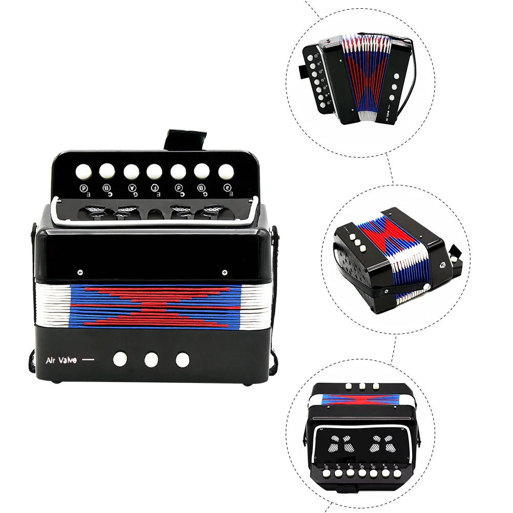 Аккордеон образовательные мини-детские игрушки-головоломки портативный детский