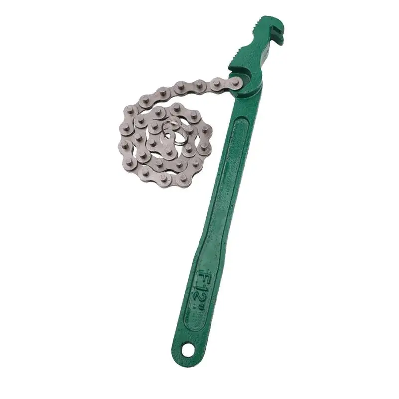 

Steel Chain Wrench Oil Filter Wrench Pipe Wrench Automotive Chain Wrench Pliers Pipe Wrench Adjustable Oil Filter Chain Wrench