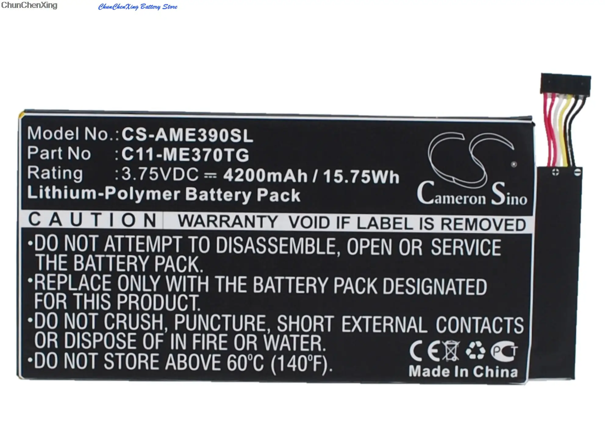 

C11-ME370TG батареи Cameron Sino 4200mAh для Asus ME370TG