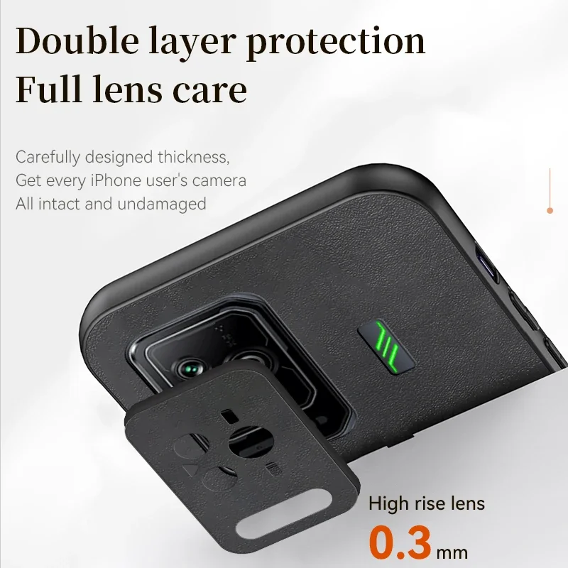 Роскошный кожаный чехол-держатель из овчины с магнитным кожаным держателем для