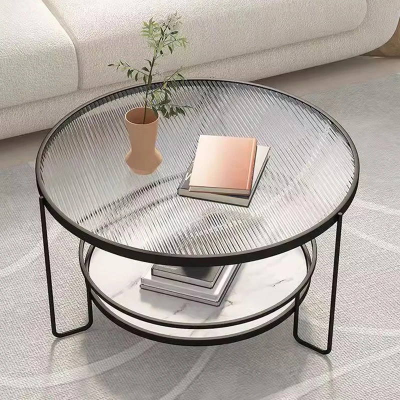 

Round Night Coffee Tables Modern Living Room Garden Small Balcony Coffee Tables Minimalist Salon Sehpa Modelleri FurnitureYR50CT
