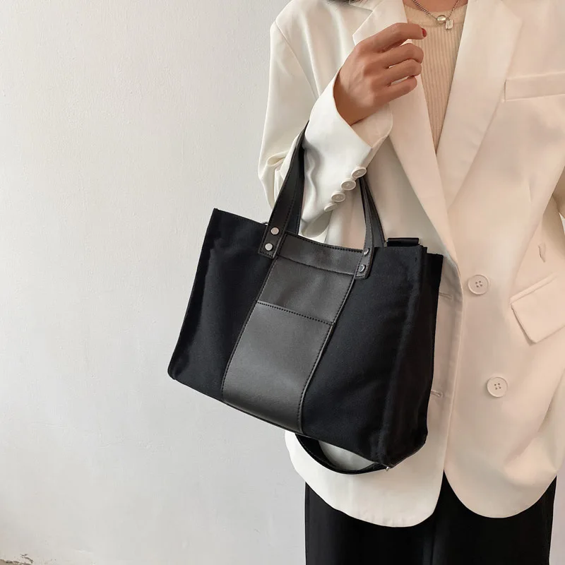 

Женская сумка, новая Корейская сумка через плечо, простая модная сумка-тоут, трендовая сумка-мессенджер