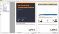 hubtex forklift 4 1 gb pdf german updated 2021 service and part manual dvd