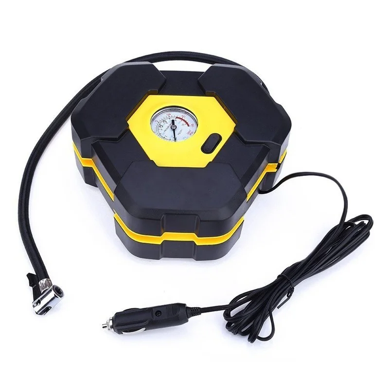 Tire Inflator Pump With 3m Long Extended Power Cord With Cigarette Lighter Plug