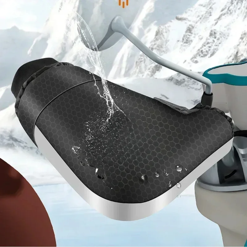 1 пара накладок на руль мотоцикла водонепроницаемые перчатки для снегохода