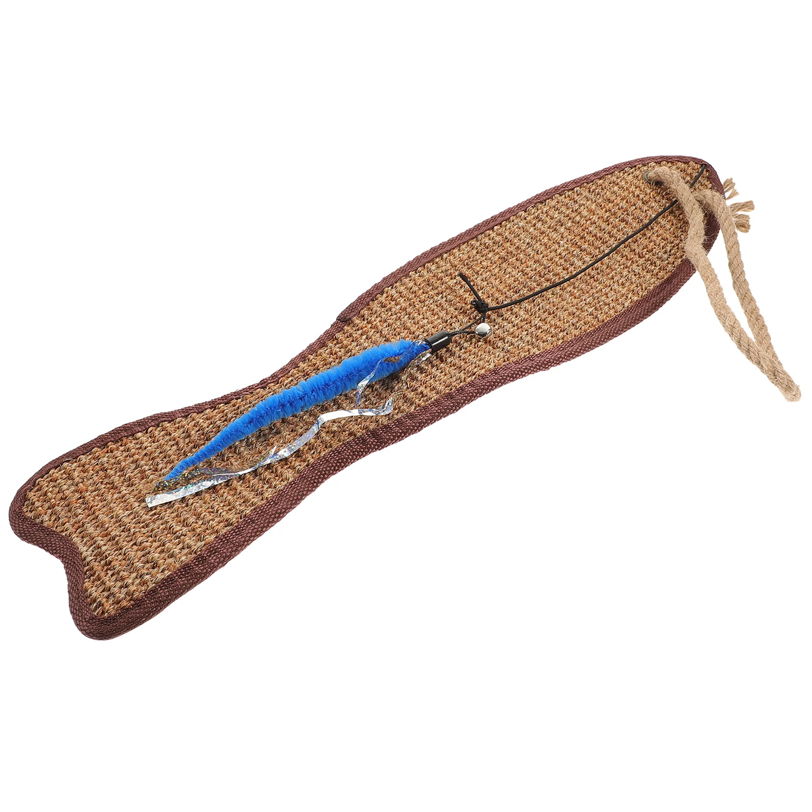 

Cat Pad Toys Scratch Mat Scratchingscratcher Sisal Kitten Hanging Shaped Board Playing Guards Furniture Animal Chew Cats