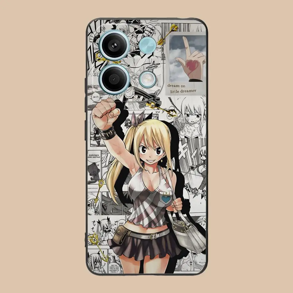 Чехол для телефона Fairy Tail Lucy для POCO F8 F7 F6 F5 F4 F3 F2 Pro GT C75 C71 C65 C61 C40 Pro, ультрамягкий противоударный чехол из ТПУ (art.: 3920da4724d8a) - 3920da4724d8a