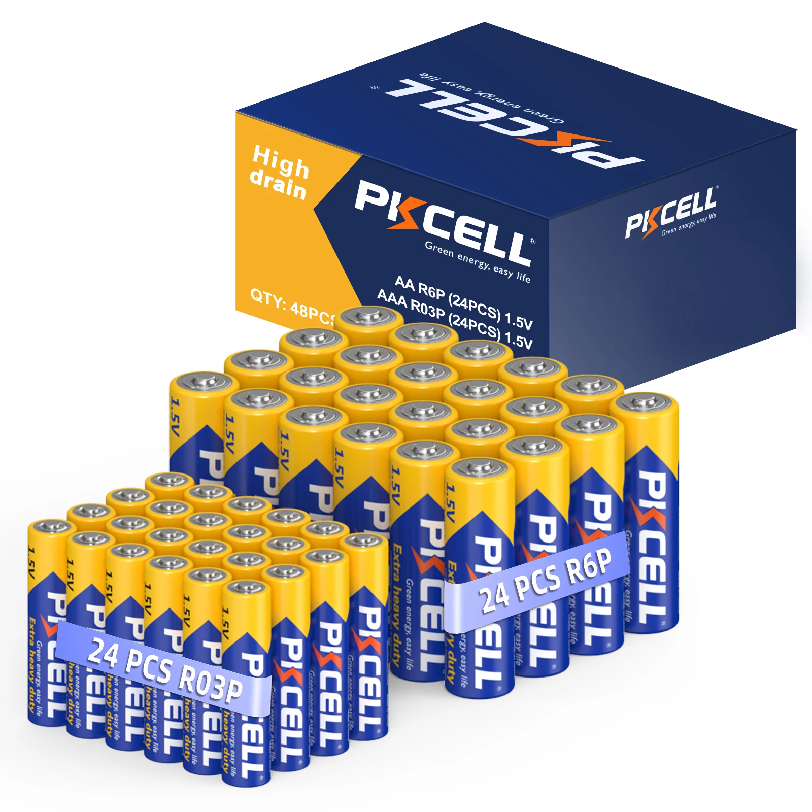 Батарейки типа АА 48 шт