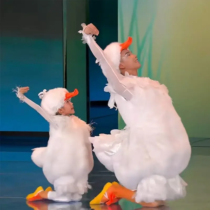 Детская танцевальная одежда с рисунками животных