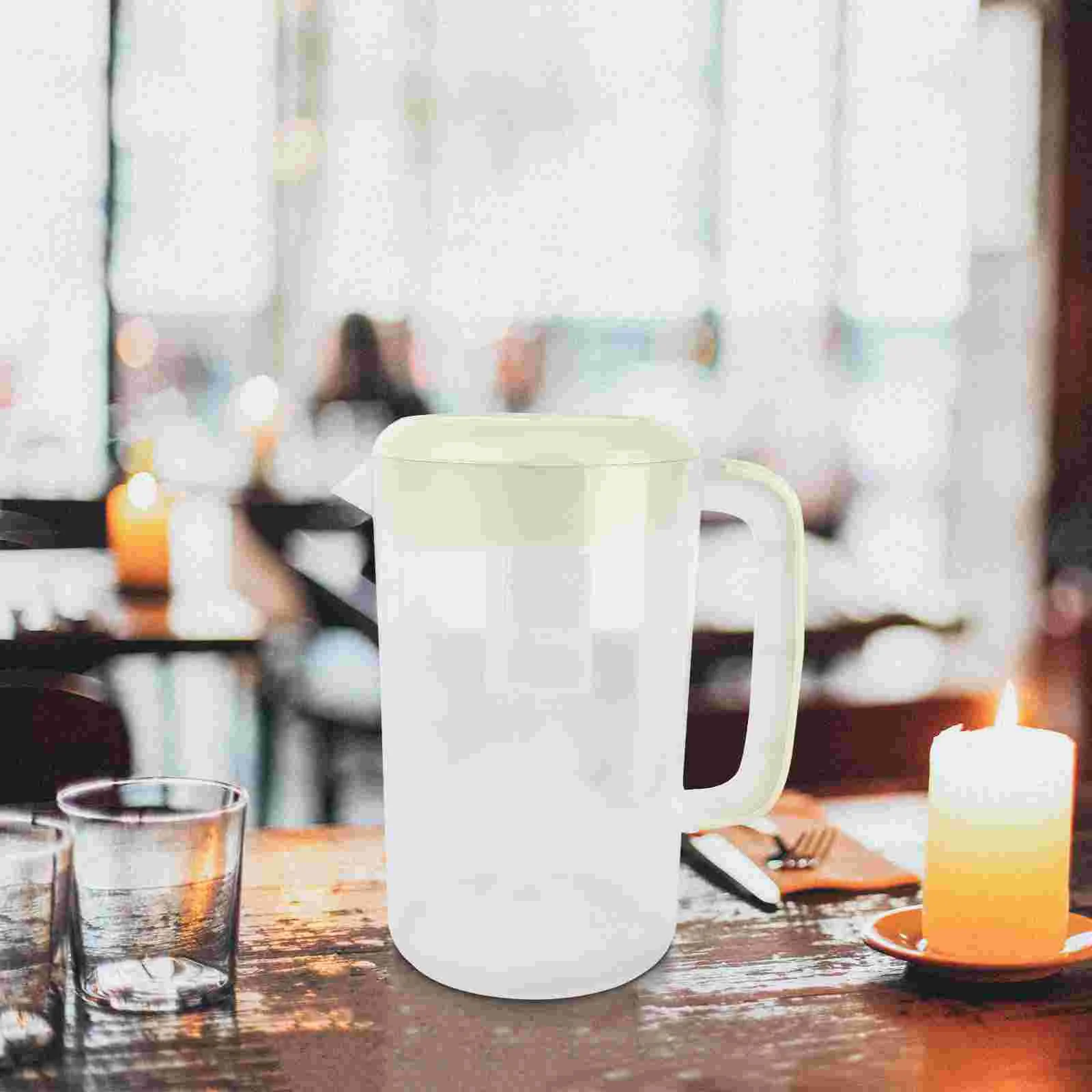 Бутылка для холодной воды стеклянный кувшин Sürahi пластик с крышкой 2-литровых