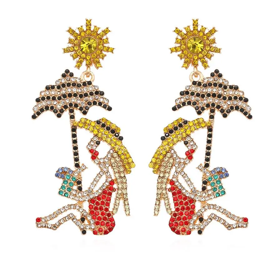 

Cartoon Character woman Earrings wholesale