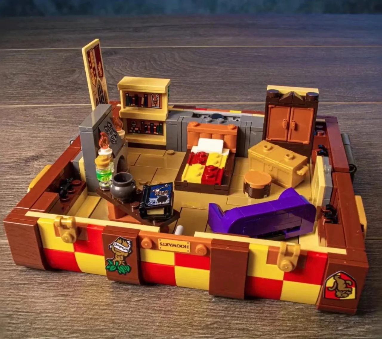 

NEW 76399 76398 76397 76396 Magical Trunk Hospital Model Building Magic book Kit Blocks Brick Toys for Kids Children Gift