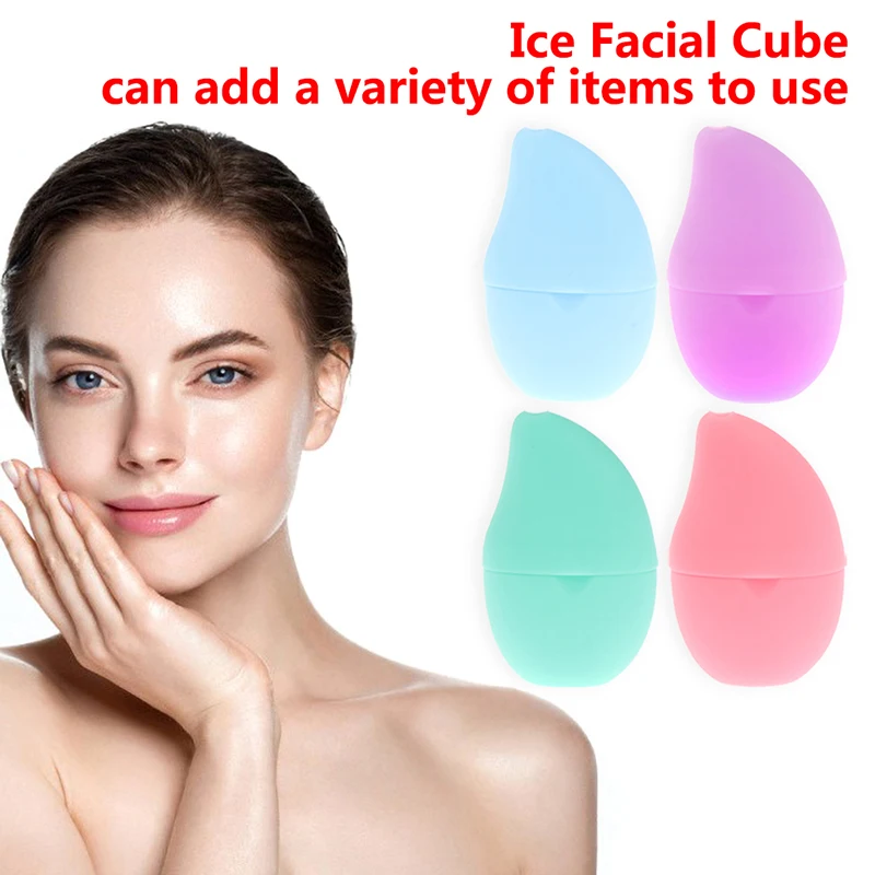 

Skin Care Beauty Lifting Contouring Tool Silicone Ice Cube Trays Ice Globe Ice Balls Face Massager Facial Roller Reduce Acne