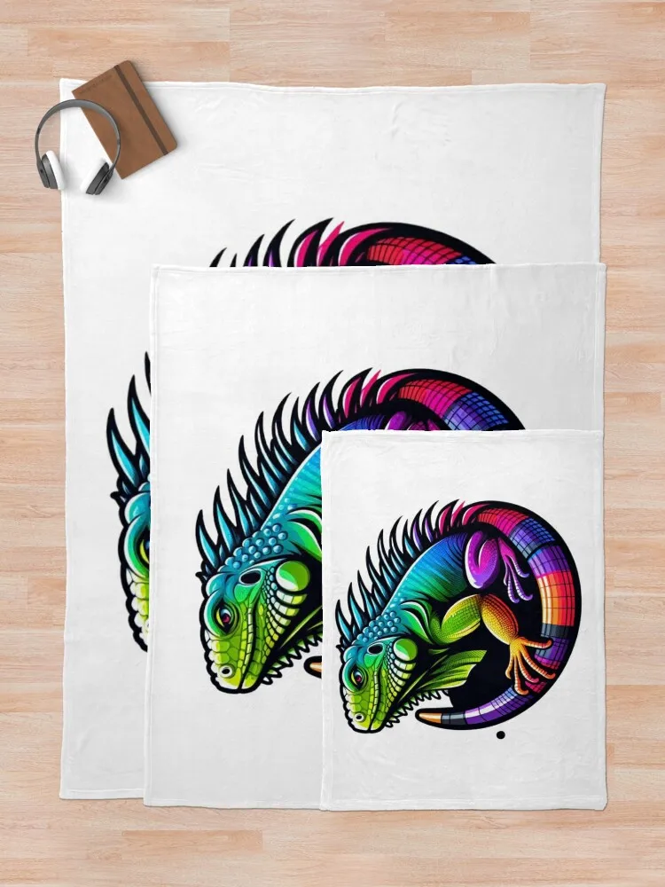 Радуга? Одеяло Гуаны Shaggy Retros идеи подарков на День святого Валентина Одеяла