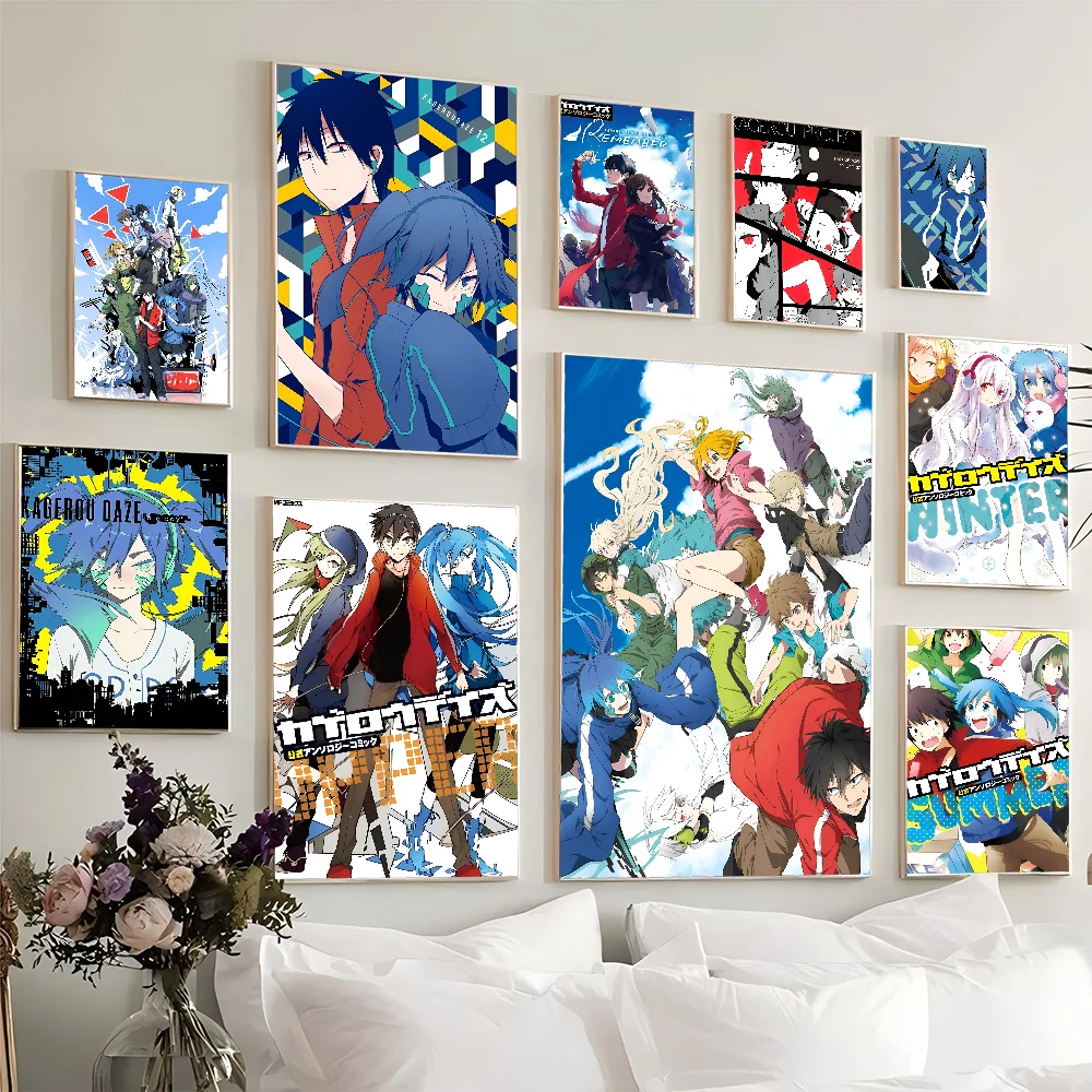 Аниме Kagerou Daze Whitepaper постер HD качественный настенная живопись кабинет Настенный