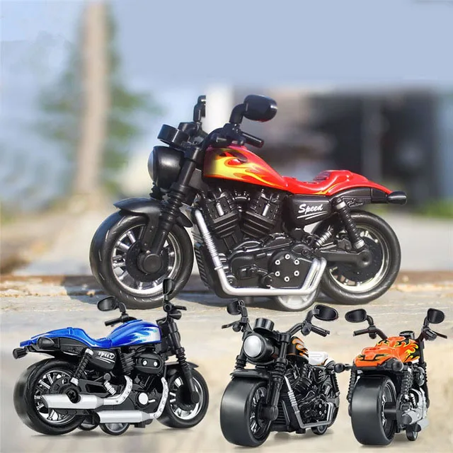 Детская игрушечная машинка из сплава с искусственным рисунком |