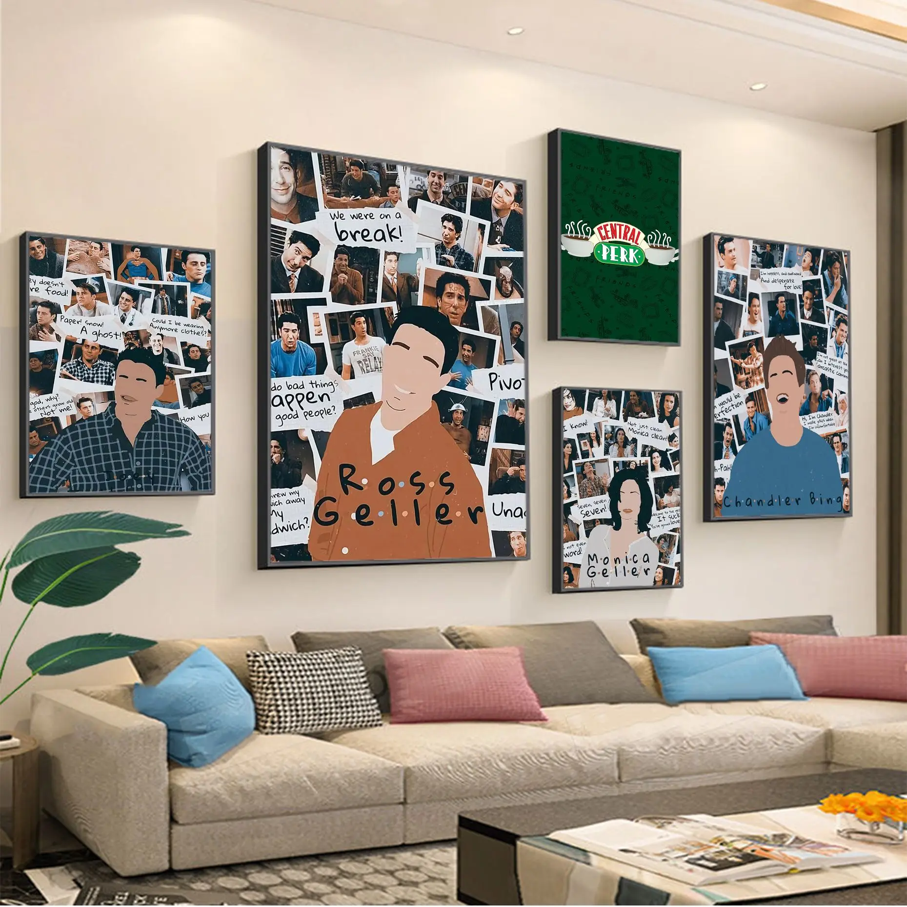 

Cartoon Marco Friends illustrations TV Show Self-adhesive Art Poster Quality Poster Wall Painting Study Stickers Wall Painting