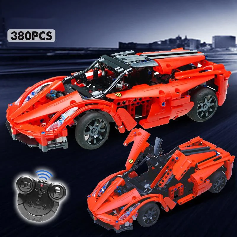 

RC Super Racing Car DIY Model Building Blocks For Technical Model Speed Remote Control Vehicle Toys for Kids