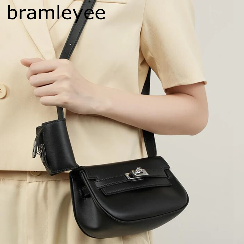 Высококачественная женская универсальная сумка через плечо из натуральной кожи