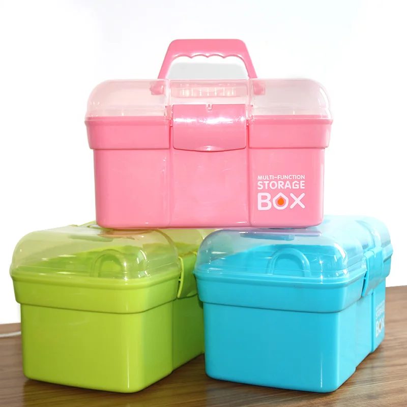 Пластиковый ящик для хранения бокс ног специалиста по уходу косметический