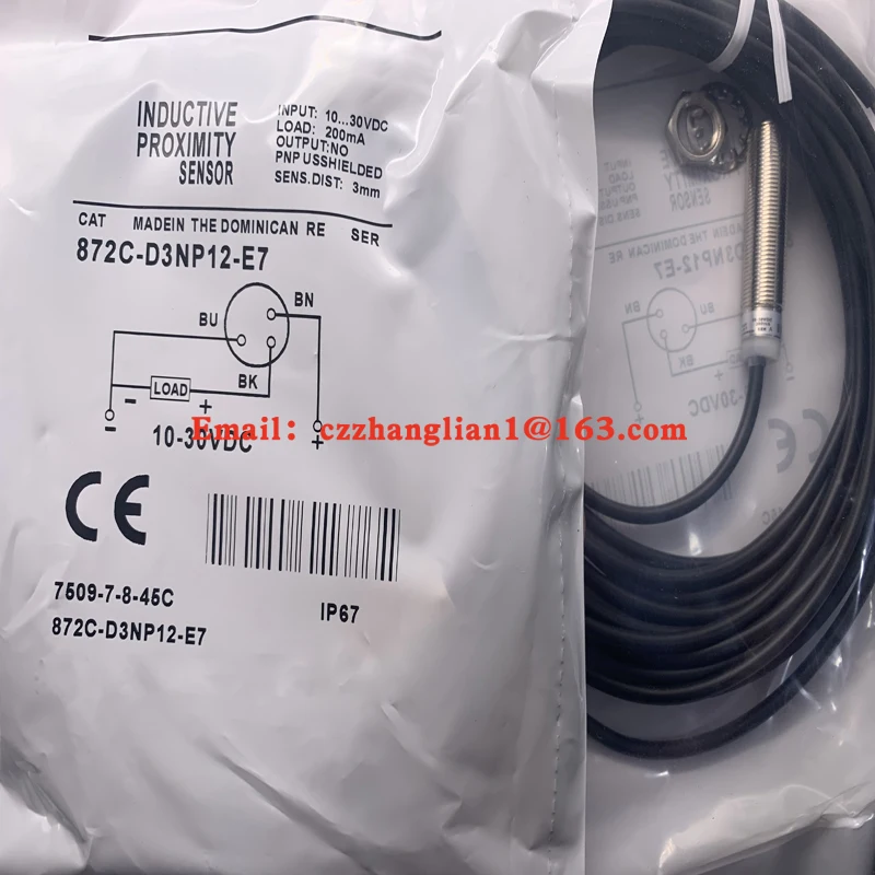 Совершенно новый Бесконтактный переключатель 872C-D2NP8-D4 872C-D2NN8-D4 872C-D3NP12-E5 полные