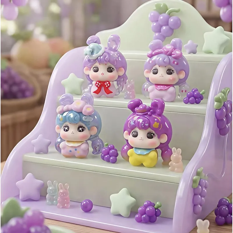 Фото Милая игрушка-антистресс Tookie Cute Bunny в слепом пакете/коробке, мини-фигурка Kawaii, настольное украшение для взрослых коллекционеров №5