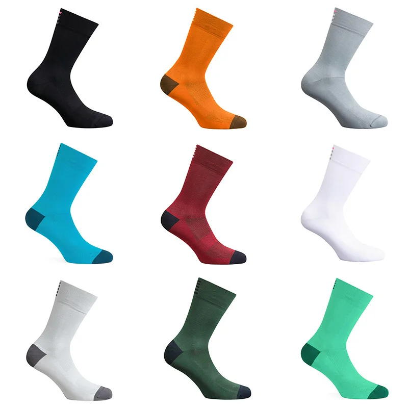 

Macaron 2023 Breathable MTB Bike Cycling Road Socks Men Women Race Basketball Running Soccer Fitness Football Outdoor Sport