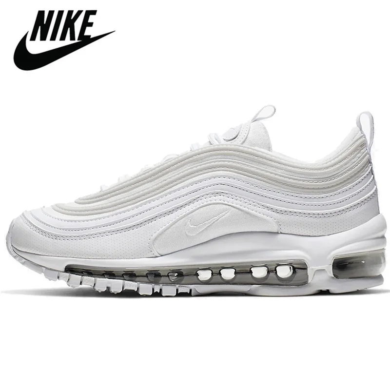 

Nike Air Max 97 Triple Black Triple White Wolf Grey Men Women Running Shoes Trainers Sports Sneakers Runners 36-45