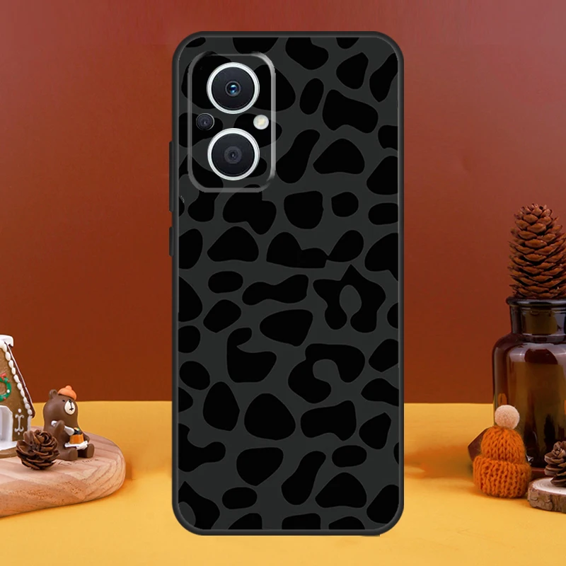 Чехол с леопардовым принтом для OPPO Reno 5 Lite 4 6 7 8 10 Pro 11 F 4Z 5Z 8T Find X2 X3 X5 X6