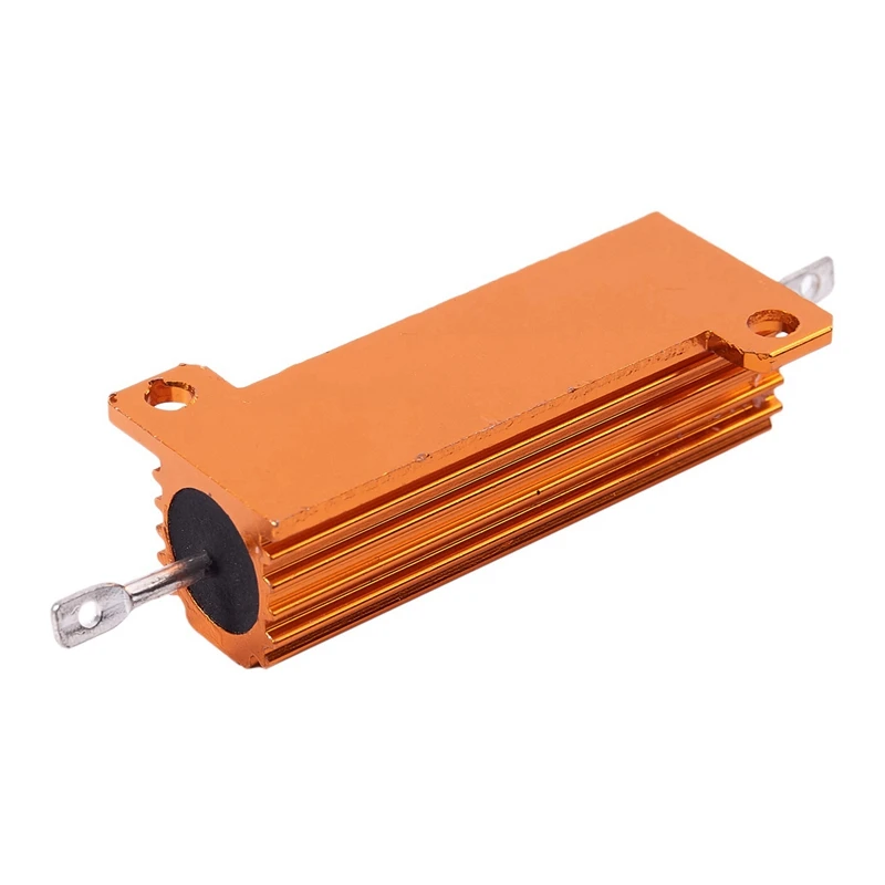 5-кратный Силовой Резистор с золотым алюминиевым покрытием сопротивление 100 Вт 1