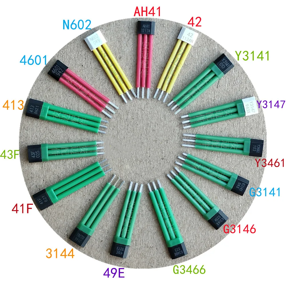 

10pcs Electric Vehicles Motor Hall Sensor E-Bike AH41/41G/ AH60/ AH91/U18/G713/G715/461A/13F for Electric Scooter Hall Element