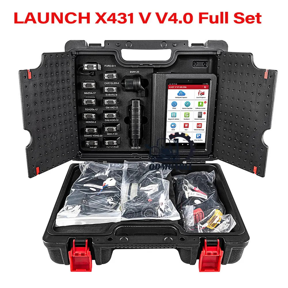 

Диагностические инструменты LAUNCH X431 V 4,0, автомобильный OBD2 OBD-сканер, профессиональная система кодирования ECU, активное тестирование, 2 года бесплатного обновления
