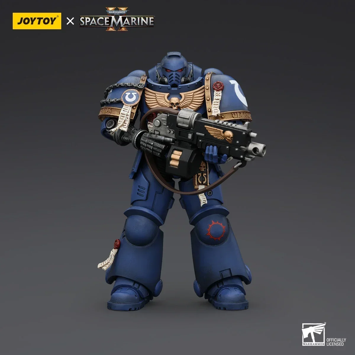 JOYTOY Warhammer 40K Фигурка Аниме Uitramarines Lieutenant Titus Gadriel Brother Chairon Joint Подвижная фигурка