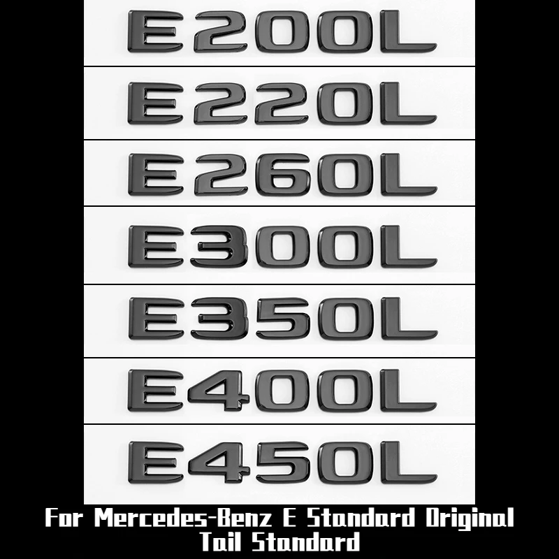 

Car beautiful and creative decorative accessories 3D car emblem decorative sticker New ABS logo is suitable for Benz E-class