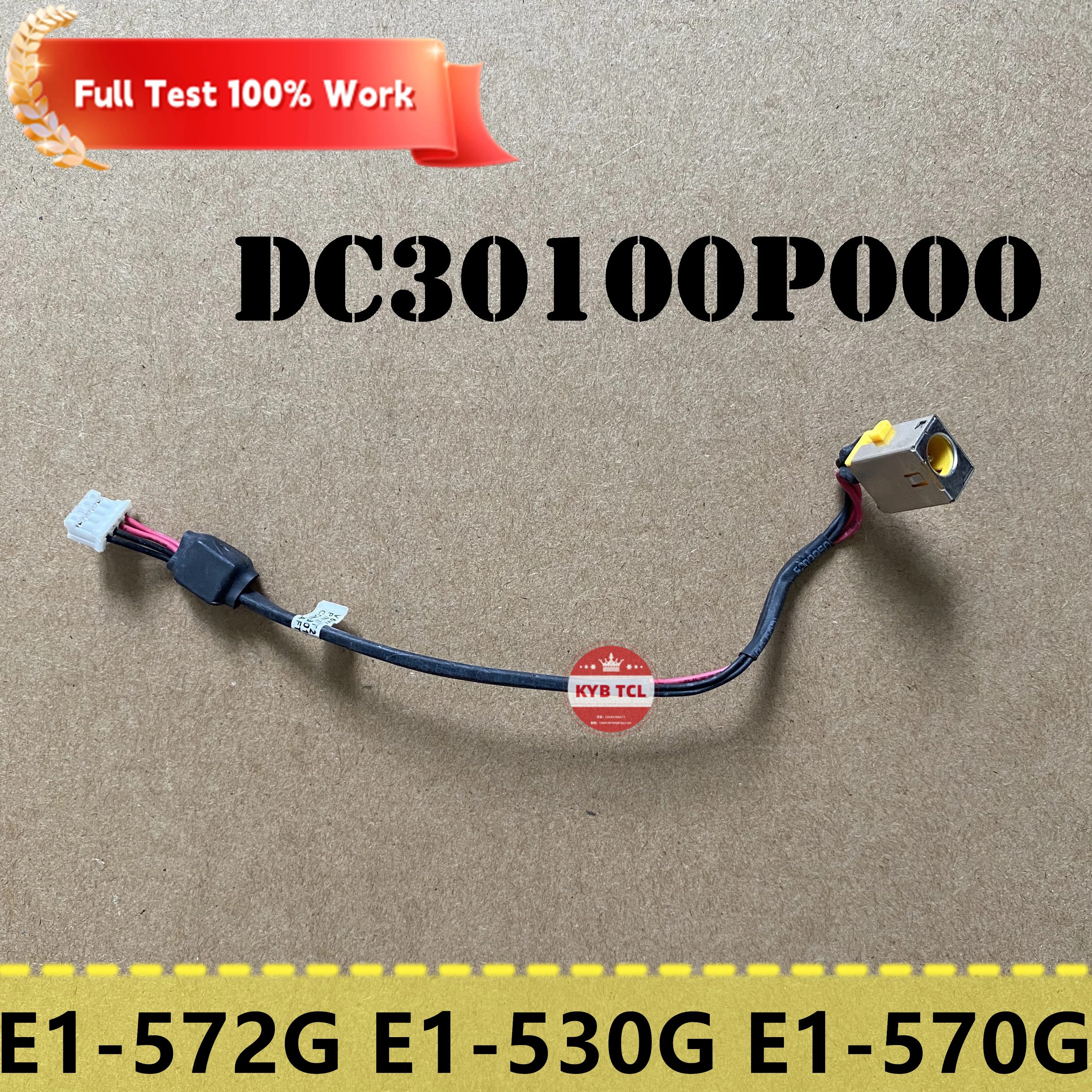

For Acer Aspire E1-572G E1-572 E1-530 E1-570 E1-530G E1-570G Laptop Power Connector Power Socket w/Cable Notebook DC30100P000
