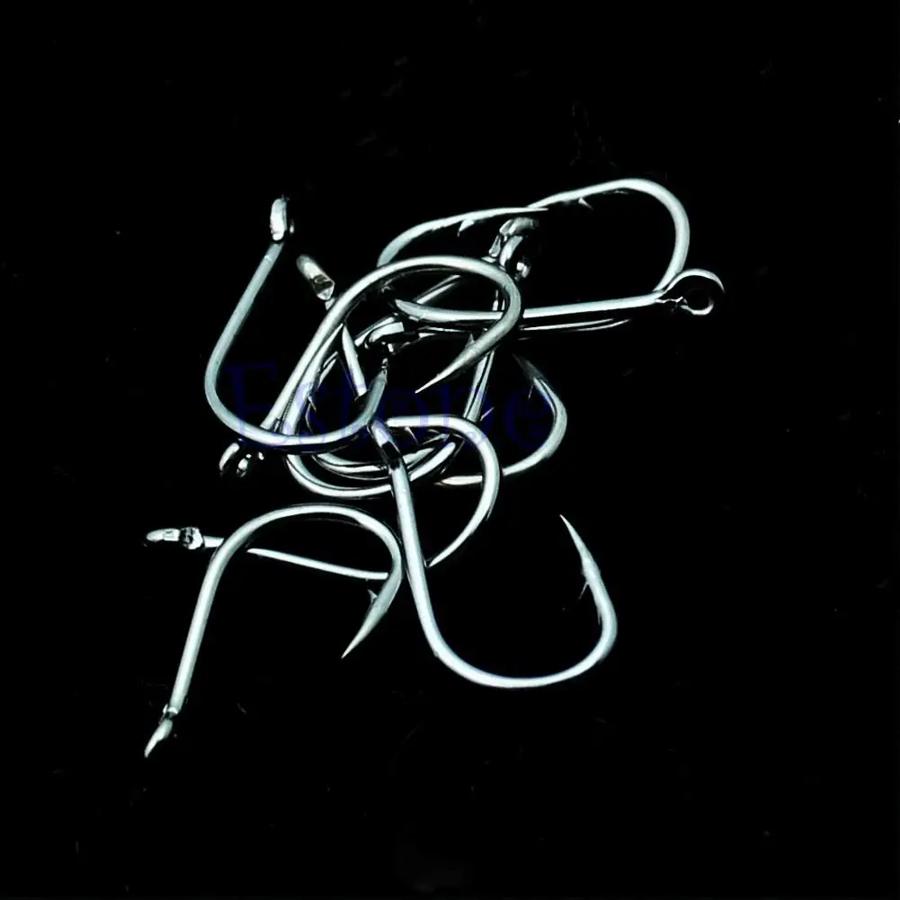 

10 шт., металлические рыболовные крючки, 448C