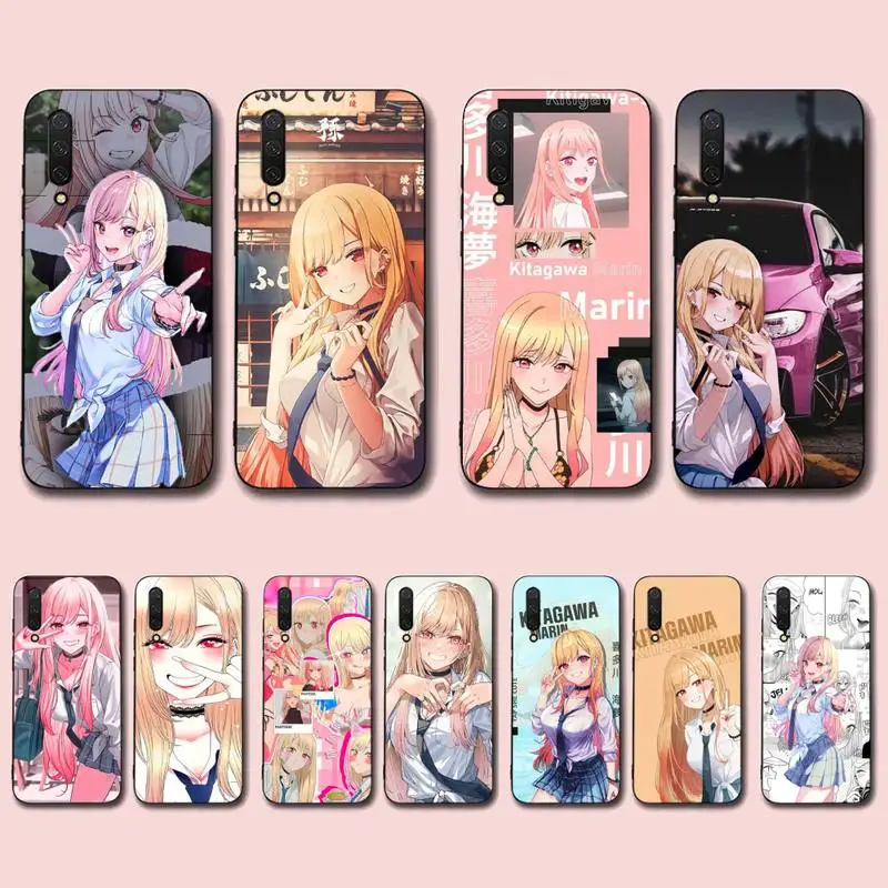 

Anime My Dress Up Darling Kitagawa Marin Phone Case for Xiaomi mi 5 6 8 9 10 lite pro SE Mix 2s 3 F1 Max2 3