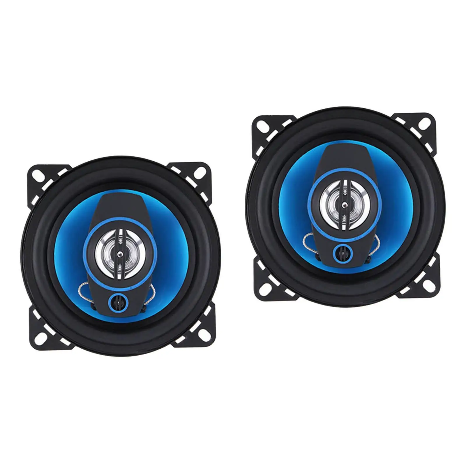 

2 Pieces 4" 300W Car Speaker Set Component Universal Loudspeaker Spare Parts