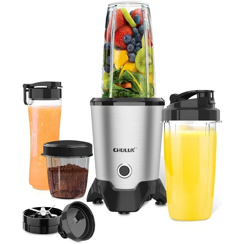 

Блендер для коктейлей и смузи, высокоскоростной блендер для смузи 1000 Вт для кухни, портативный Блендер с одним приводом