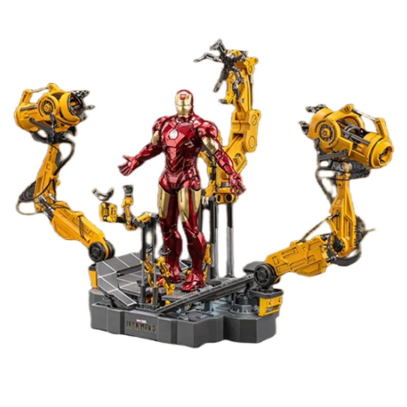Man 2 Mk4 Mark Iv With Suit -up Gantry Anime Action Figure Movable Joint Model Soldiers Garage Kit Toys