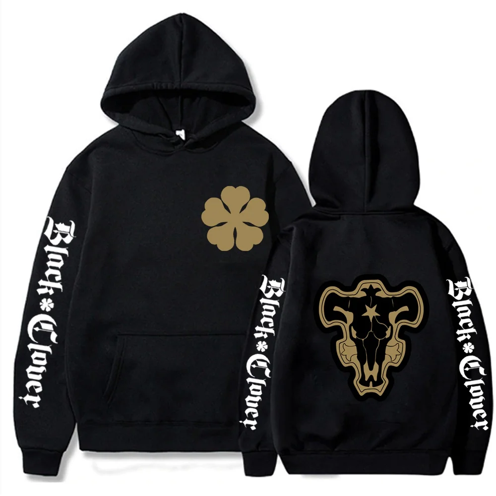 

Men Black Clover Hoodie Japanese Graphic Anime Hoodie Anime Hoodies Tops Clothes
