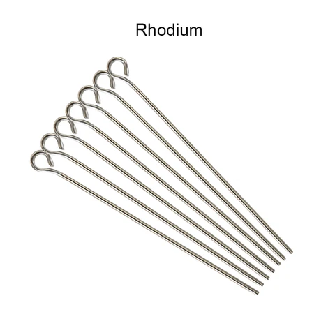 Заколки для глаз QIAO, металлические, 8 цветов