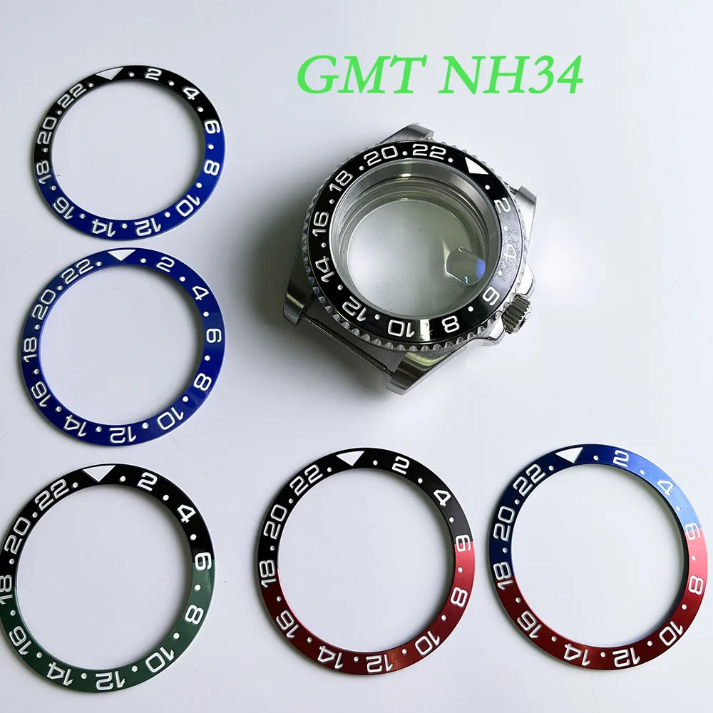 Мужские часы с подводной лодкой 40 мм разные цвета керамическим ободком из