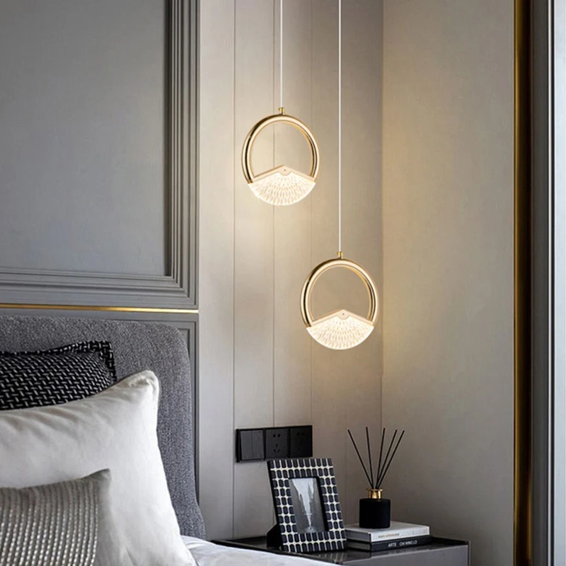 Nordic LED Pendant Lights Indoor Lighting Luxurious Hanging Lamp For Home Dining Tables Living Room Decoration Bedside Light 2