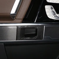 for 2019 2020 mercedes benz g class 463 inner door handle cover real carbon fiber auto parts