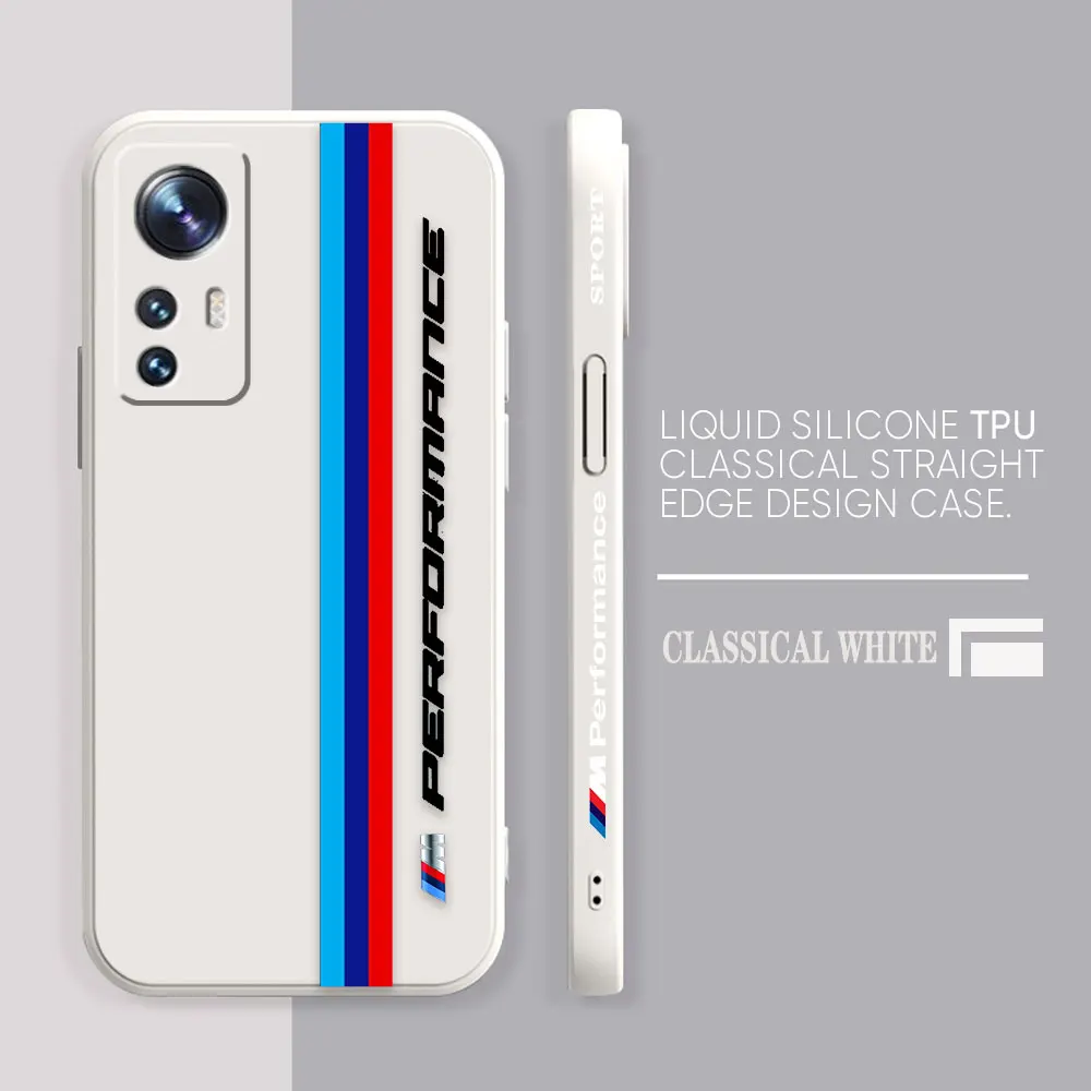 Phone Case For Xiaomi 13 12 12T 12S 11 11T 10 10S 9 8 Pro Ultra Lite Colour Case Cover Funda Cqoue Shell Luxury M-BMW Sports Car