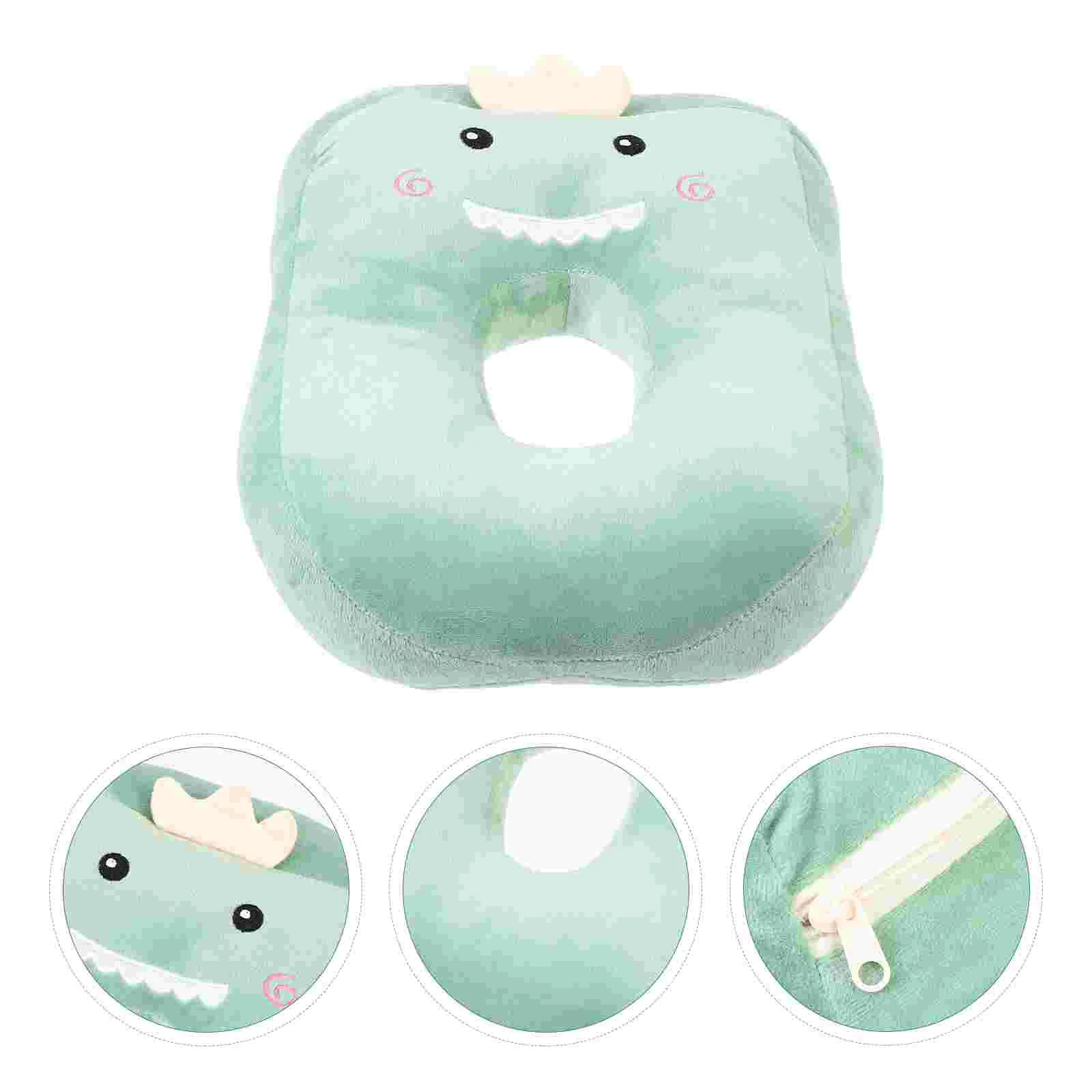 

Pillow Face Cushion Desk Sleeping Ear Neck Travel Spa Nap Pillows Down Head Napping Headrest Desktop Comfortable Plush Rest