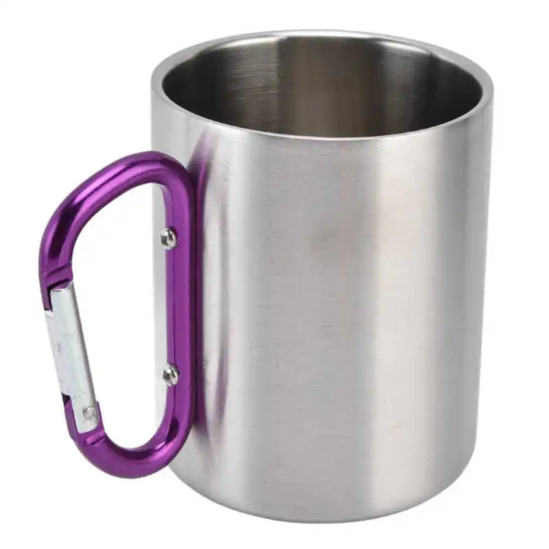 

Camping Coffee Mugs Stainless Steel Mug 360ml Exquisite for Camping for Travel